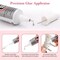 B7000 Jewelry Glue for Rhinestones, Cridoz 10Pack Flexible Super Glue Gel with Precision Tip Multi Function Clear Gem Glue Fabric Adhesive for Cloth Metal Stone Bead Jewelry Making Wood Glass